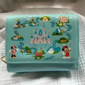 Loungefly x Disney Aqua/Robin’s-Egg Blue Wallet